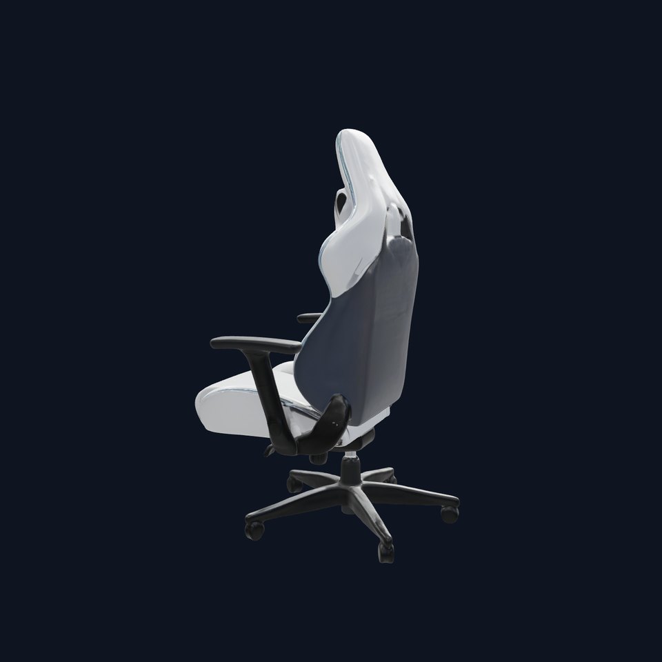 Ergonomic Gaming Chair D Model Pack